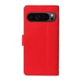 thumbnail image 4 of Crossbody Wallet Case for Google Pixel 9 / 9 Pro, Credit Card Slots Elegant PU Leather Magnetic Closure Shoulder Strap Purse Phone Case Flip Stand Full Body Protection Cover for Women Girls, Red, 4 of 13