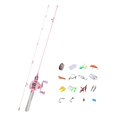 thumbnail image 4 of jinwen Telescoping Fishing Pole ,Fishing Accessory, Sturdy Practical ,Comfortable Grip Fishing Gears Set Reel Combo Set for Fisherman right length 1.5m, 4 of 9