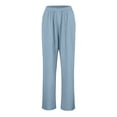 thumbnail image 5 of Gunia Wide Leg Pants For Girls Stylish Comfortable Casual Soft Everyday Wear With Elastic Waist Playful Outdoor School Trousers 4-15 Years, 5 of 6