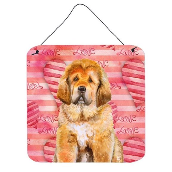 Tibetan Mastiff Love Wall or Door Hanging Prints