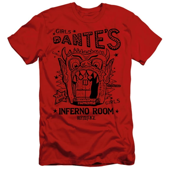Beetlejuice - Dantes Inferno Room - Slim Fit Short Sleeve Shirt - Small