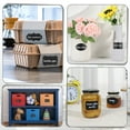 thumbnail image 5 of sixwipe 450 Pcs Chalkboard Labels, Waterproof Reusable Blackboard Stickers, Mini Decorative Chalk Labels, Reusable Chalk Label for Storage Bin, Food Container, Jars, 5 of 7