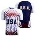 thumbnail image 3 of Kids Boys Girls Soccer Shirts Football Fans USA Short Sleeve Boys 2026 Fan International Shirts Streetwear Casual Tops Tee 1-13 Years, 3 of 5