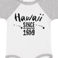 thumbnail image 4 of Inktastic Hawaii Since 1959 Boys or Girls Baby Bodysuit, 4 of 5