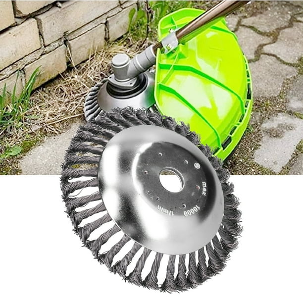 Herwey 8in Brush Cutter Trimmer Head Replacement Derusting Weeding