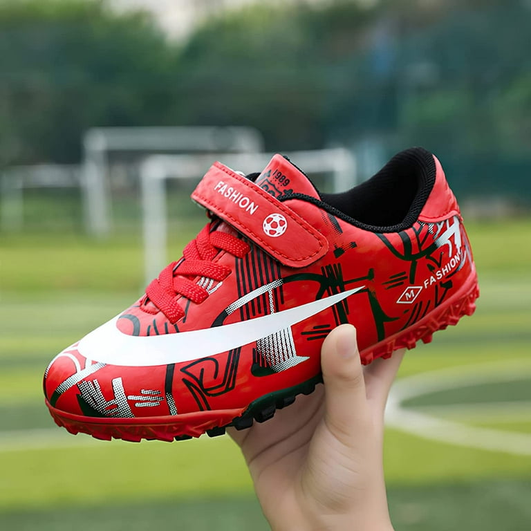 TF/AG Kids Soccer Shoes Professional Training Football Boots Boys Soccer  Cleats Sneakers Children Turf Futsal Football Shoes