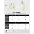 thumbnail image 6 of JOYSONS Elegant Women 2 Piece Outfits Sets - Boatneck Long Sleeve Matching Outfits for Women with Slid Slit Midi Length, 6 of 6