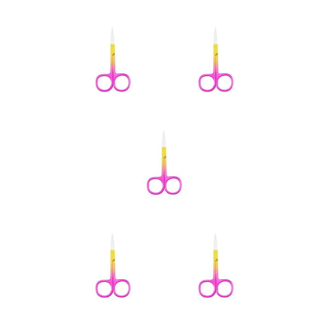Seitruly Alicates para cutículas de uñas Tijeras de acero inoxidable Galvanoplastia Spray Oro Rosa Type2 NO2