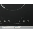 thumbnail image 5 of Electric Ceramic Cooktop, 20inch 2 Burner Electric Cooktop with Plug Electriv Cooktop Stove Child Safety Lock Timer 9 Heating Levels 110V 1500W, 5 of 9