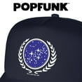thumbnail image 4 of Star Trek United Federation Of Planets Logo Foam Snapback Trucker Hat - Unisex for Men and Women, 4 of 5