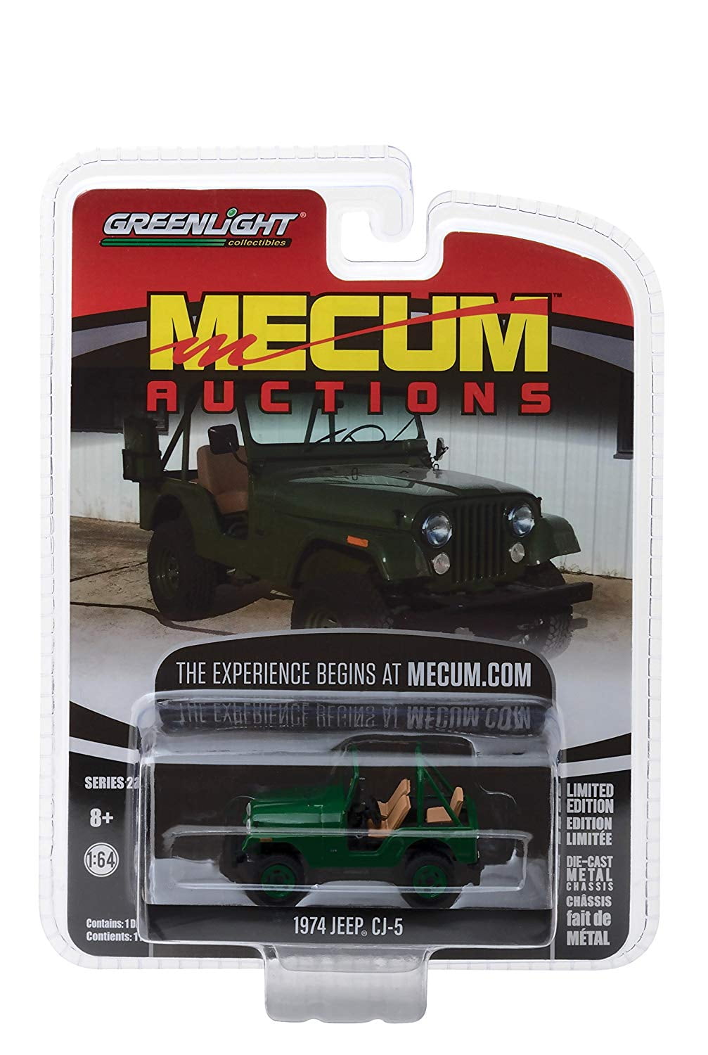 Greenlight Mecum Auctions  1974 Jeep CJ-5 