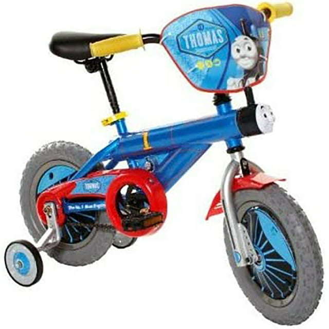 Thomas & Friends Kid's 12 Inch Beginner Bike w/Training Wheels, Thomas the Train