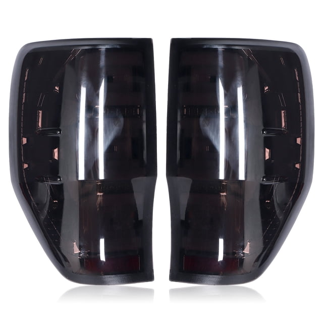 Assemblage de Feu Arrière 2 Pcs Feux Arrière Dynamiques à LED Complète Modification de Véhicule Compatible avec Ranger T6 Wildtrak XLT 2012-2017
