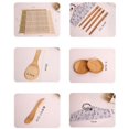 thumbnail image 5 of Juego de sushi DIY, juego de cortina de sushi, palillos, plato de sushi y cuchara de arroz, 5 of 5