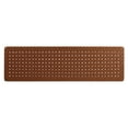 thumbnail image 3 of Sparta Weave Wall-Mount Vegan Leather King Headboard in Walnut Brown, 3 of 7