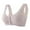 Purple, variant on Sakmal Bra for Women Black Front Closure Plus Size Wireless Bra Bra for Ladies