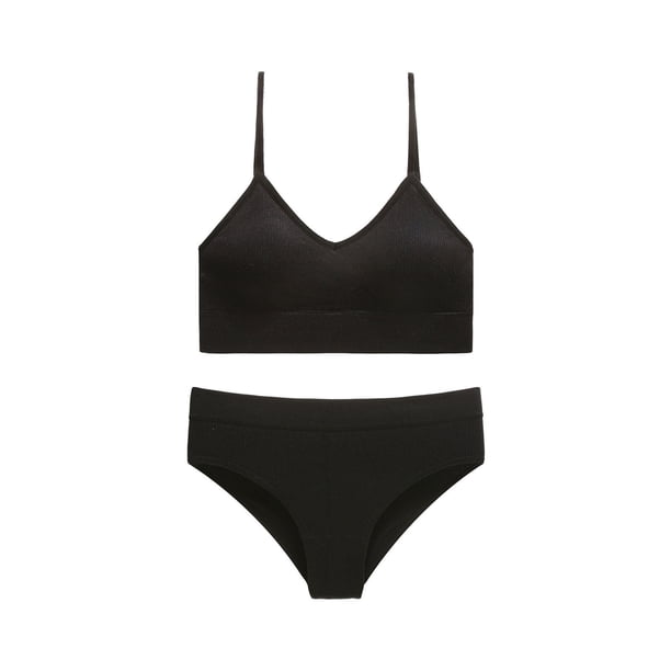 Ropa interior de mujer sin aros de acero, sujetador deportivo con tirantes, camiseta sin mangas y pantalones, fajas para mujer