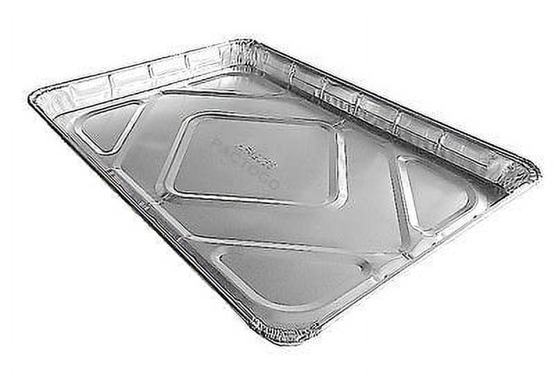 Handi-Foil Half 1/2 Size Sheet Cake Pan - Disposable Aluminum Foil Baking Trays (pack of 100)