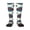1 Black, variant on Women's Knee High Socks Flag Of Scotland Outdoor Casual Tube Socks