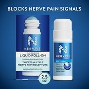 Topical Pain Relief Roll on, Numbing Lidocaine for Nerve Pain Relief in Hands and Feet, 3 oz