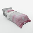 thumbnail image 2 of Ambesonne Pink Bedding Set 3 Pcs, Sunrise Birds Horizon Art, Twin, Pink White, 2 of 2