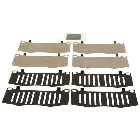 Front Brake Pad Shim Set - Compatible with 2005 - 2022 Toyota Tacoma 2006 2007 2008 2009 2010 2011 2012 2013 2014 2015 2016 2017 2018 2019 2020 2021