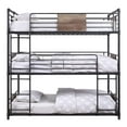 thumbnail image 6 of ACME Brantley Metal Frame Triple Bunk Bed in Sandy Black, 6 of 9