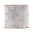 thumbnail image 1 of Visland Christmas Ribbons Colored Ribbon Holiday Ribbon Decorations Rustic Fabric Ribbons Crafters Holiday Ornaments 1Roll/5Yard, 1 of 3