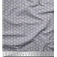 thumbnail image 1 of Soimoi Cotton Duck Fabric Dot & Pretzels Food Printed Fabric 1 Yard 42 Inch Wide, 1 of 1