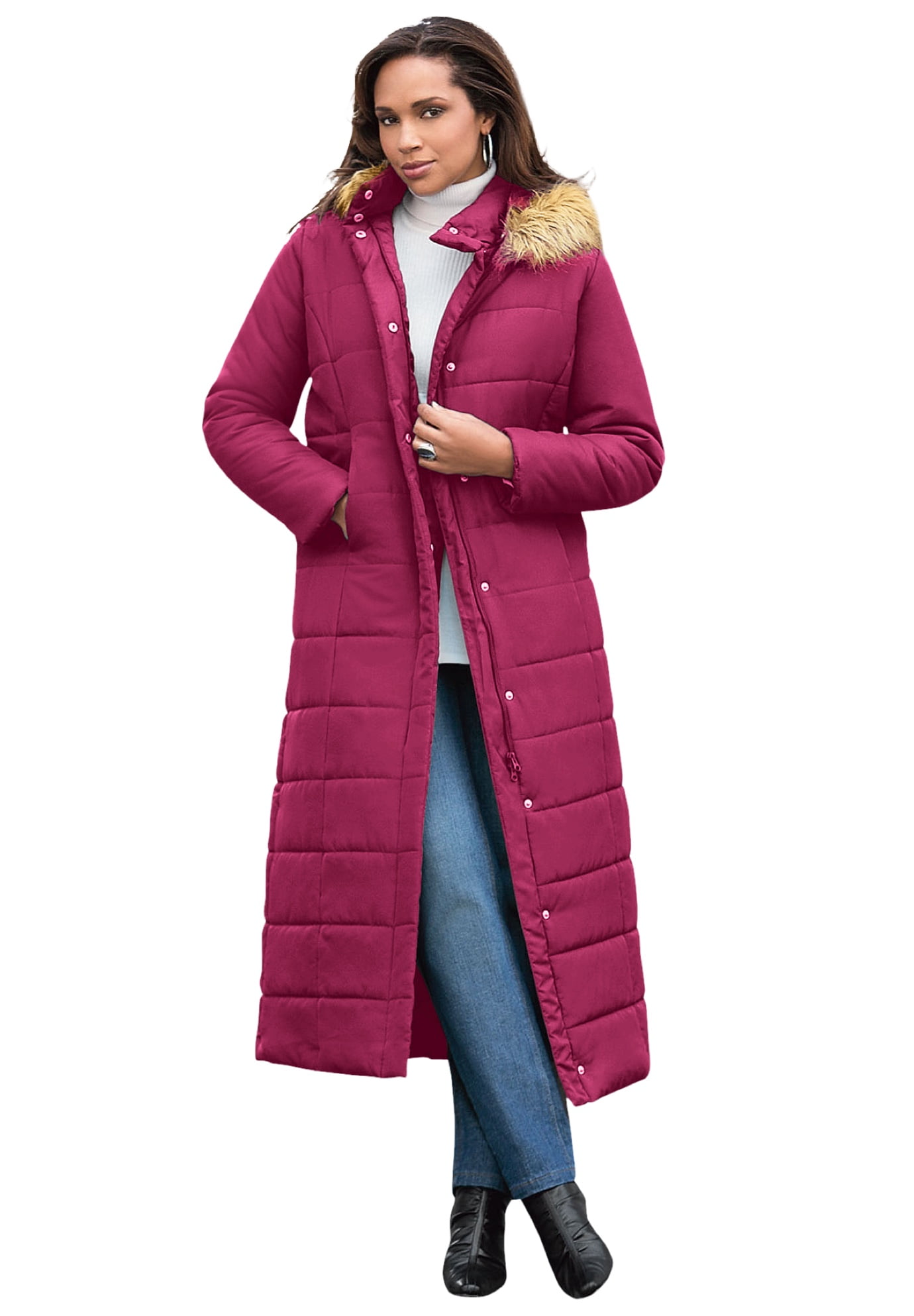 roamans plus size coats