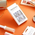 thumbnail image 2 of Fake Nail Style Sweet Cool Caramel Milk Card Color Pr Wearing GX Finished Lot K7 K5D6, 2 of 7