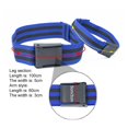 thumbnail image 3 of 2 Pairs Blood Flow Restriction Bands Blood Flow Restriction Wraps BFR Occlusion Bodybuilding Exercising Wraps Arm Training Weightlifting Elastic Device No.1, 3 of 8