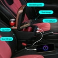 thumbnail image 3 of Center Console Armrest, Universal Car Armrest Box Double Layer Console Organizer with 6 USB Charging Ports for Suv Truck Car, 3 of 7
