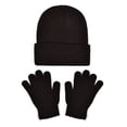 thumbnail image 6 of Gyujnb Lined Baby Hat and Mittens Set, Thermal Winter Knit Beanie with Gloves, Cold Weather Set for Toddlers,One Size, 6 of 6