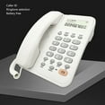 thumbnail image 3 of Classical Desk Phone Home Telephone for Hotels and Business Offices Easy to Use, 3 of 13