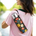 thumbnail image 6 of 20 Oz Pioneer Flower Coffee Tumbler Double Wall Insulated Stainless Steel Water Bottle | Metal Reusable Thermoses Flask with Cup Cap | Leak & Sweat Proof with Anti-Dust Lid, 6 of 7