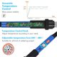thumbnail image 3 of Portable Soldering Iron Kit 60W Adjustable Temperature Electric Soldering Iron Pen 15pcs Solder Kit Welding Tool, 3 of 5