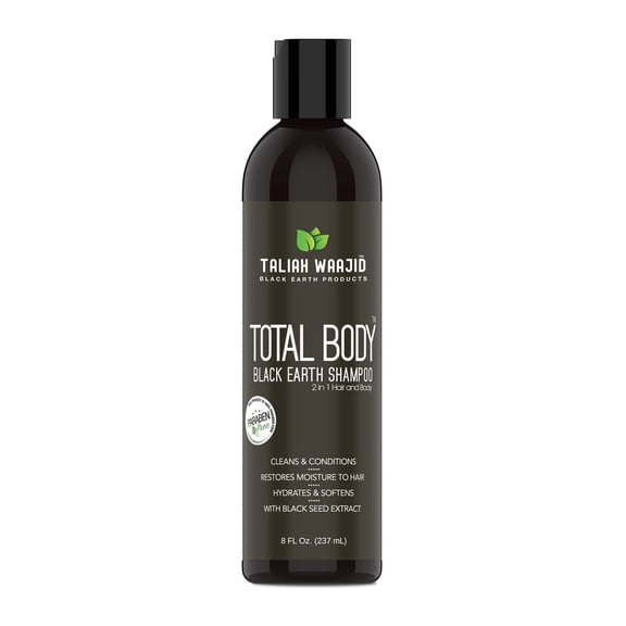 Taliah Waajid Black Earth Products Moisturizing Shampoo, Rosemary, 8oz