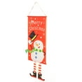 thumbnail image 3 of Bandera Decorativa Navideña, Ambiente Festivo, Bandera Colgante Navideña, Muñeco De Nieve, Usos Múltiples, Prevención De Alergias Para La Oficina, 3 of 7
