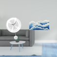 thumbnail image 2 of Reloj De Pared Para Colgar, Alfombra De Baño, Ligero Y Silencioso, Regalo, Adorno Acrílico, Números Arábigos Grandes, Antideslizante, Para Guardería, Cocina, Estudio, Entrada De Granja,, 2 of 8