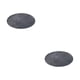 thumbnail image 2 of Billuyoard Alfombra gris no tóxica e inodoro para un hogar seguro y saludable Sala de estar Dormitorio Alfombras redondas Gris profundo Gris profundo 2Conjunto, 2 of 6
