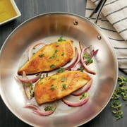 TRAMONTINA Tri-Ply Clad 10 in Stainless Steel Fry Pan