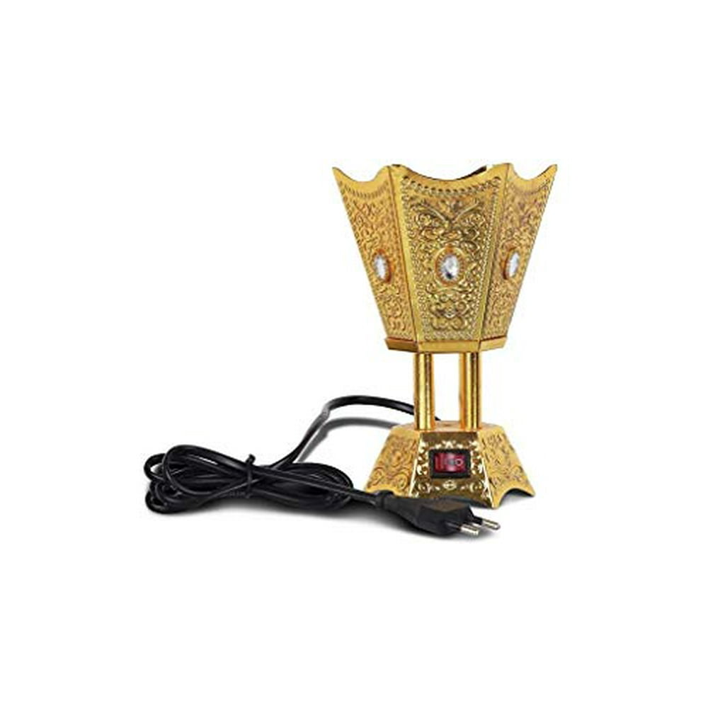 Golden Electric Bakhoor Burner Electric Incense Burner Oud Resin