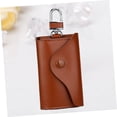 thumbnail image 3 of HUGFEGWE Car Key Holder Hanging Waist Key Pouch Leather Car Key Bag Key Hanging Bag CJB91-45398, 3 of 9