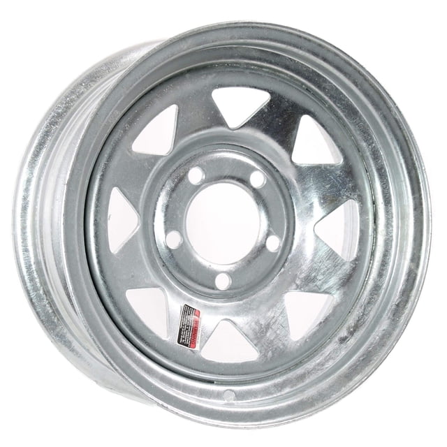 eCustomrim Jante de Roue de Remorque 14X5.5 5 Écrous sur 4.5 Rayons Galvanisés