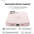 thumbnail image 5 of KOMI Compatible with iPhone 16 Pro Max Case, Premium Liquid Silicone Case, Full Body Protective Cover, Shockproof, Slim Phone Case, Anti-Scratch Soft Microfiber Lining, 6.9 inch Lovely Pink, 5 of 5