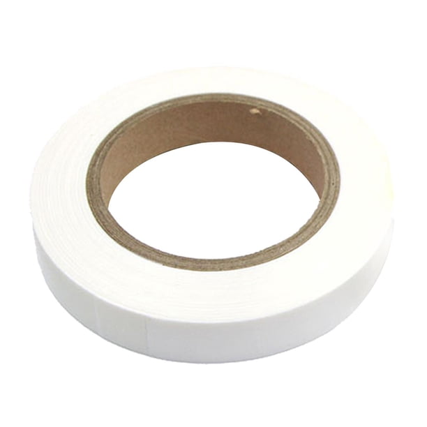 Naiovety Cinta de fusión de tela de doble cara que se adapta a dobladillos rotos Elástico de 5 mm Artesanía 10 mm inelástico