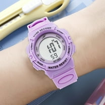 Steadline LED Illuminated Sports Watch with Multiple Functions - Water Resistant Timepiece with Alarm and Stopwatch Features