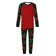 thumbnail image 5 of Christmas Pajamas Men Matching,Long Sleeve Pjs for Winter with Elk Pattern Two Piece Sleepwear Big and Tall Loungewear Comfy Nightwear, 5 of 5