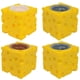 thumbnail image 1 of 4 Ratones de Juguete Anti-estrés de Simulación con Forma de Queso (4 Piezas), 1 of 8